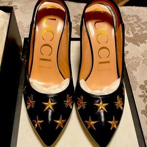 Brand new Authentic Gucci heels with dust bags